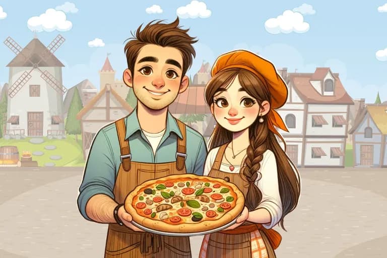 Wie Pietro & Zara die Pizza erfunden haben