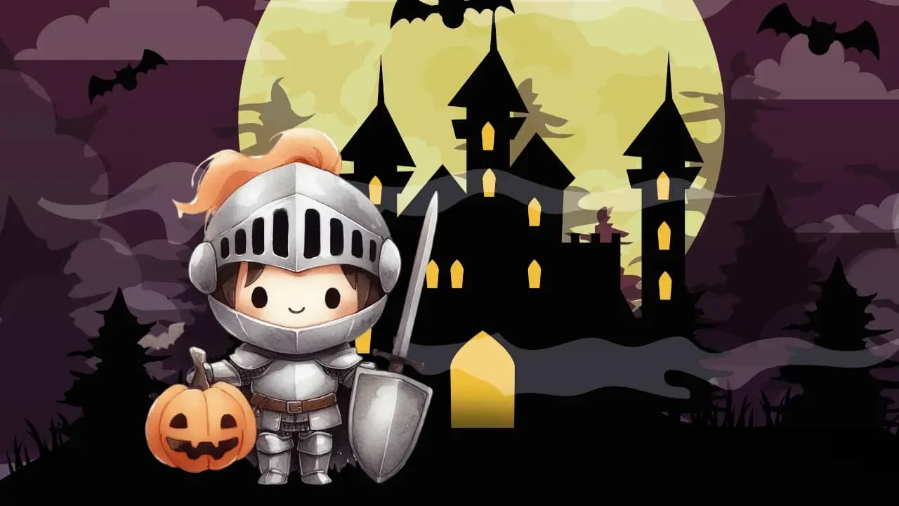 Ritter Tim & das Halloween-Schloss