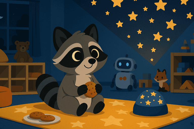 Wolli Waschbär & die Nacht im Kindergarten