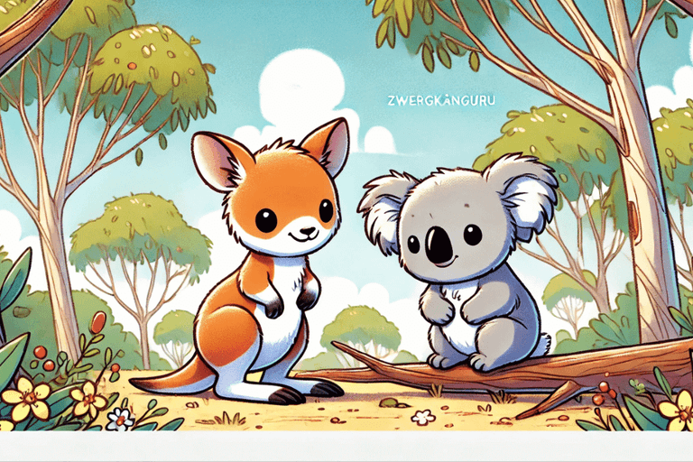 Zwergkänguru Walli & das Koalabärchen